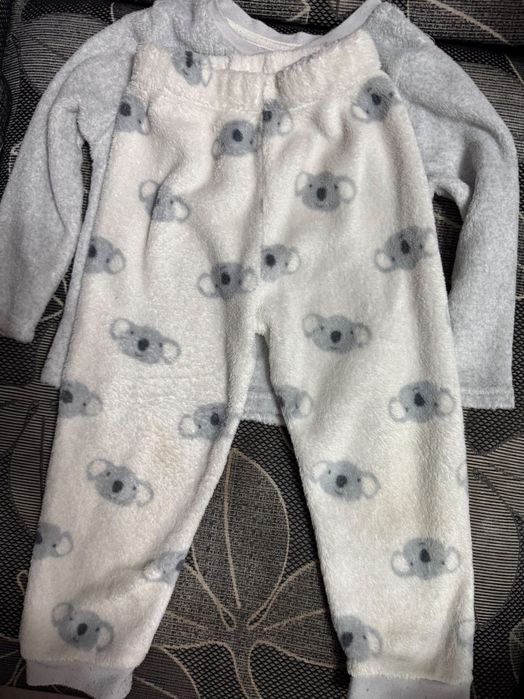 Топли детски пижамки на Стич и МикиМаус, Мече