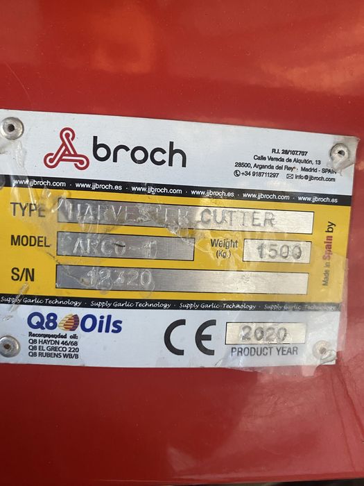 Recoltat usturoi JJ BROCH