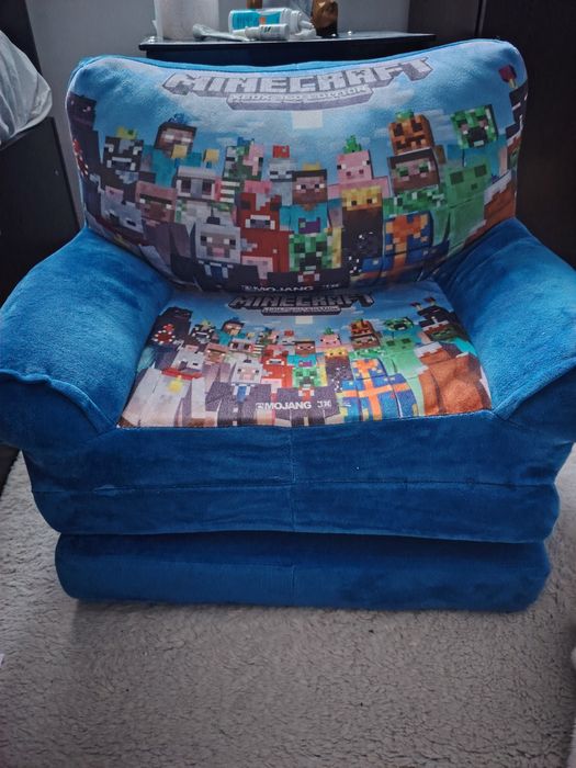 Fotoliu copii Minecraft extensibil