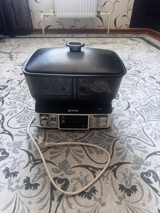 Пароварка Vitek 2-ярусная, электронная