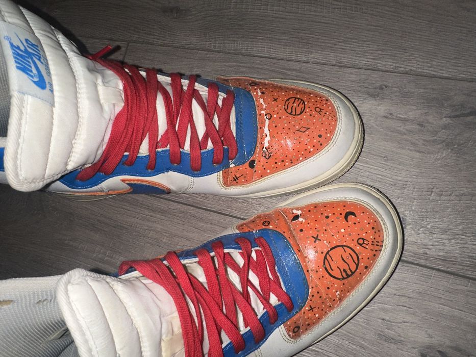 Adidasi Nike Air Force 1 High Custom