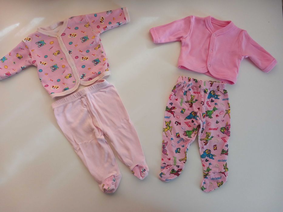 Маркови бебешки блузки и клинчета / ританки / панталончета