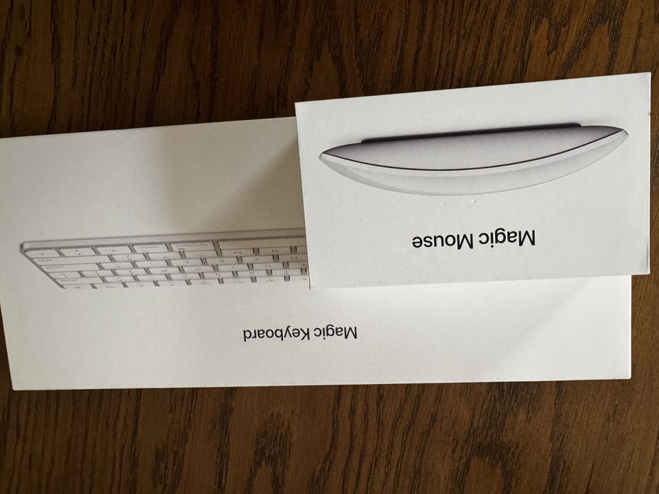 Apple magic keyboard & mouse