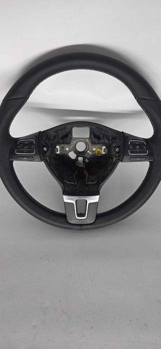 volan cu piele perforat Vw Passat Golf Touran Jetta Tiguan Sharan Eos
