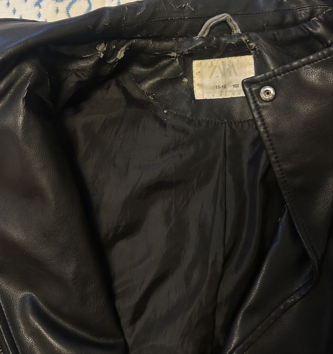 Детско кожено яке ZARA