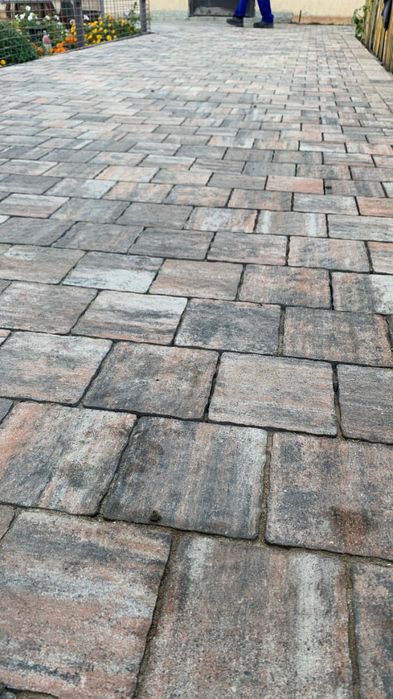 Укладка брусчатки