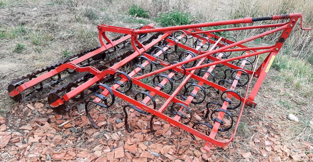 Combinator cultivator SICAM 2,50m - 2,90m / culoare originala / 2 tavalugi