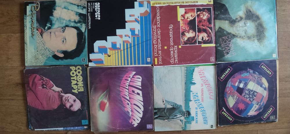 Пластинки винил советская эстрада