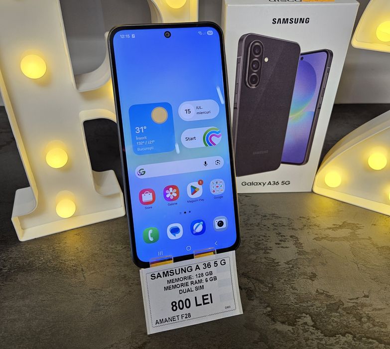 Amanet F 28: Telefon SAMSUNG A 36 5 G(N)