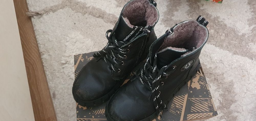 Детская обувь для мальчиков. Зимние