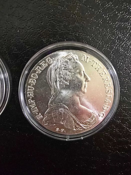 Сребърна монета талер Мария Тереза 1780 г. – рестрайк