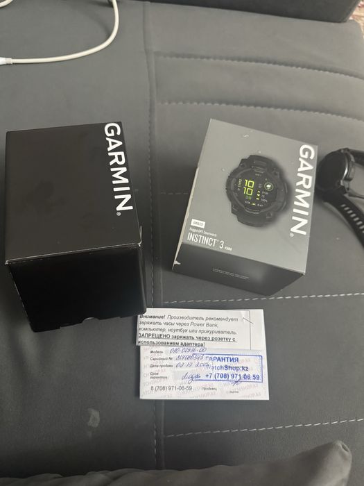 Продам часы Garmin Instinct 3 45mm