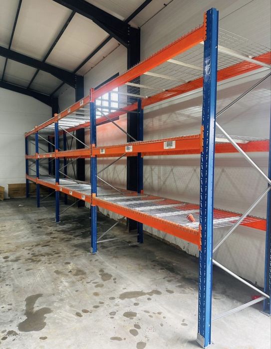 Rafturi metalice pentru depozitarea euro paleți 282x999