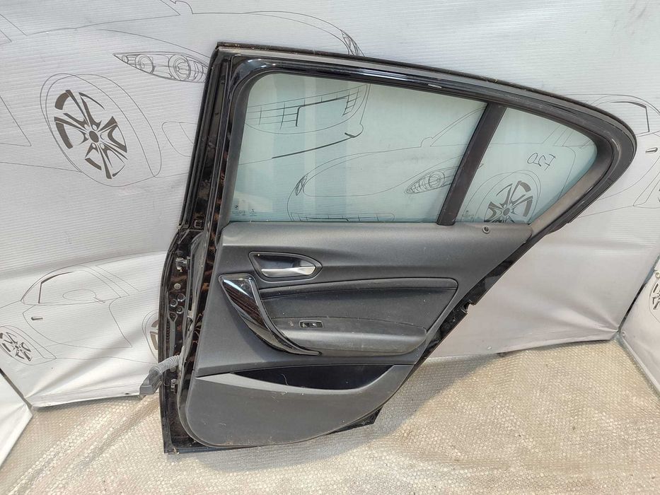 Ușă Spate Dreaptă BMW Seria 1 F20 Hatchback Negru Cod Culoare Schwarz II 668 2012 / [2011-2019] / 41525A2A398 (1D)