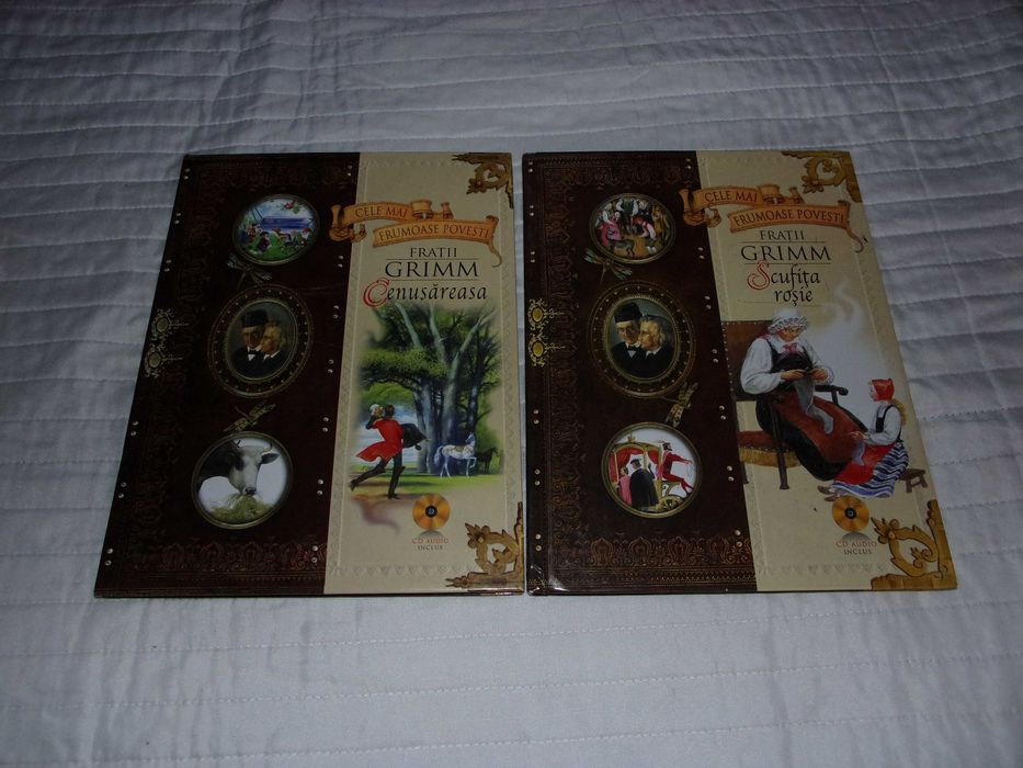 Carti Povesti cu CD Fratii Grimm
