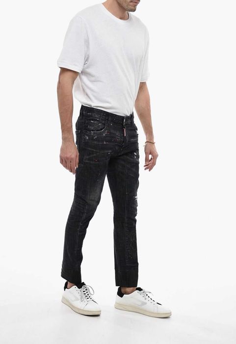 Dsquared2 blugi Tidy Biker Jean 48 italy, sau M, retail 765 euro
