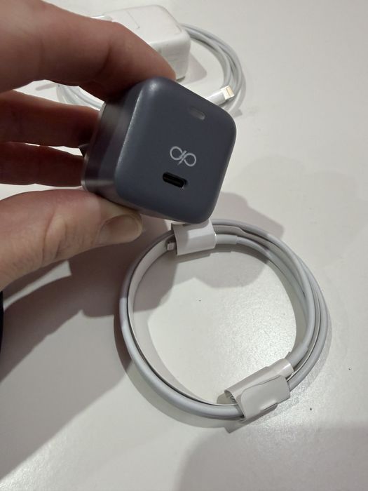 Incarcator Gan 30W usb C Cablu Apple Lightning Huawei 45W