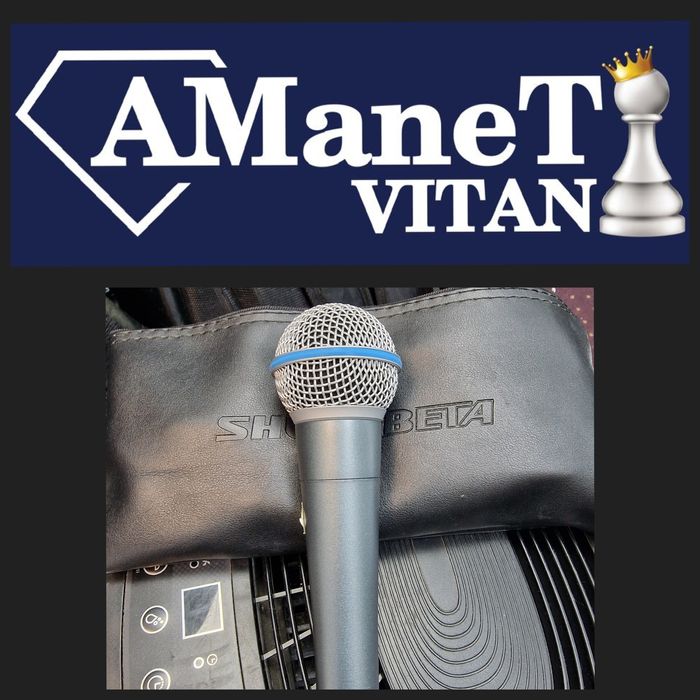 Amanet Vitan 107 / Microfon Shure Beta 58A