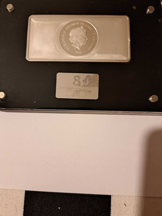 Колекционерска сребърна монета "Precious 8 in 1-Solar system "