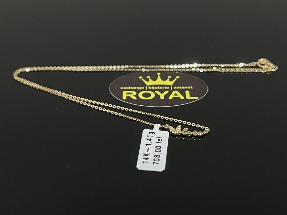Bijuteria Royal CB : Lant aur dama 14K 1,41 grame