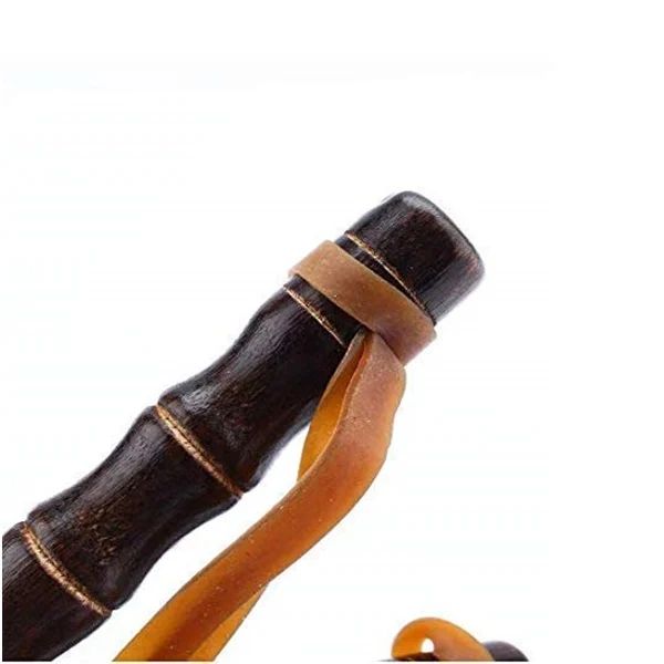 Set praștie din lemn si 100 bile metalice, pentru airsoft si prastie