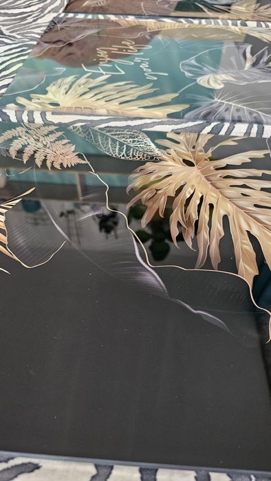 Панно из трех картин стекло