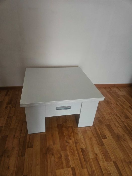 Masă extensibilă 3 în 1 | Măsuță cafea, birou și masă dining | Ca nouă
