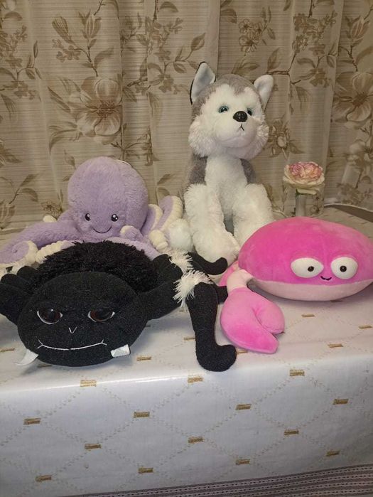 Иягкие игрушки, чистые