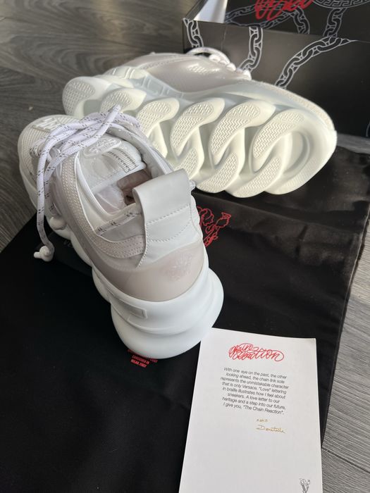 Versace Chain Reaction Premium White
