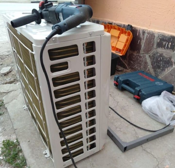 Установка кондиционера