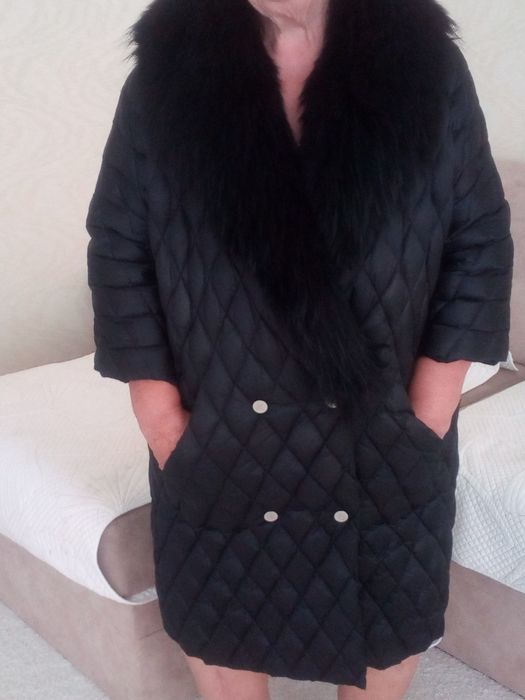 Пуховик женский б.у.