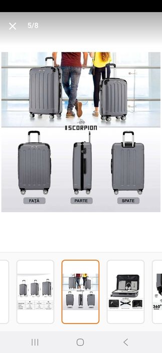 Troler cabina nou ABS