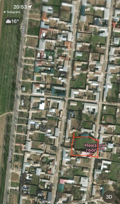 Srochna oqtoshda 10 sotuk yer sotiladi