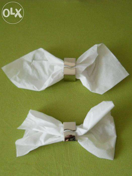 UNIC ! Set de mis-en-place pt. masa festiva, metal cromat, absolut nou