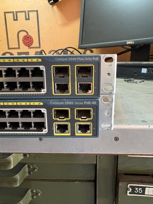 Комуттатор cisco 2960 POE 48 портов