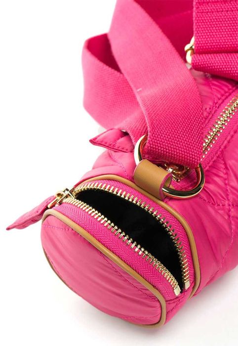 %ПРОМО% JUICY COUTURE – Бонбонено розова чанта 13x26x13 см "HOLLYWOOD"