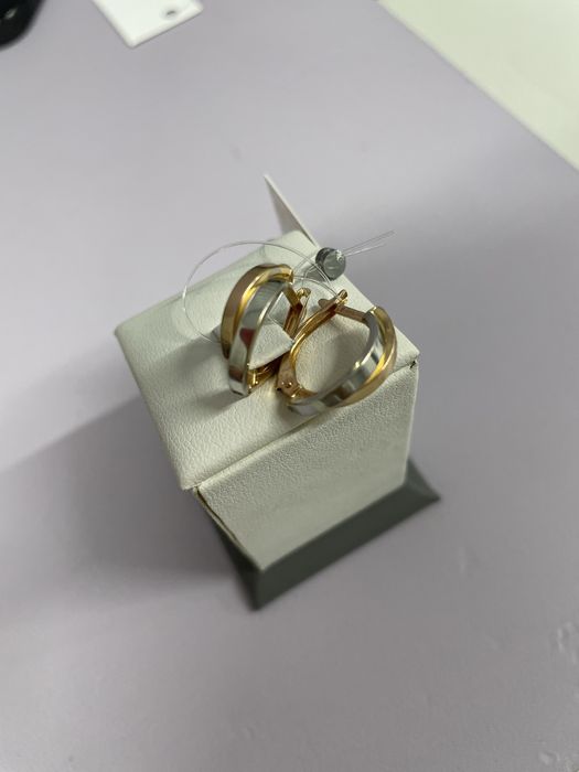 Золотые серьги СР094163