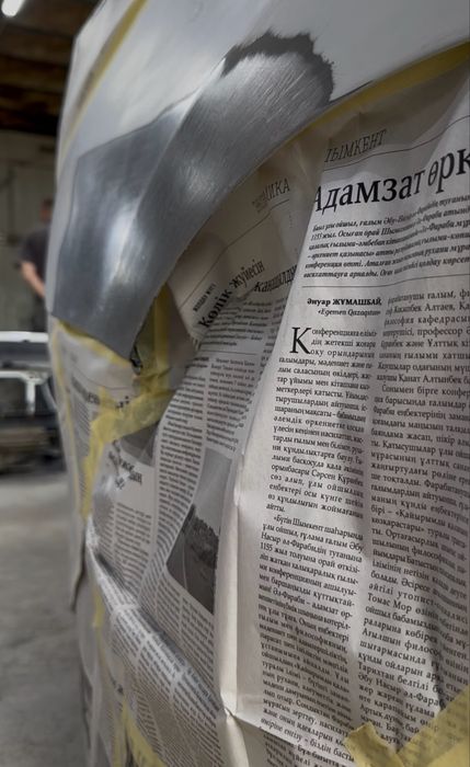 Покраска под толщиномер