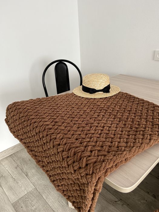 Плед ручной работы