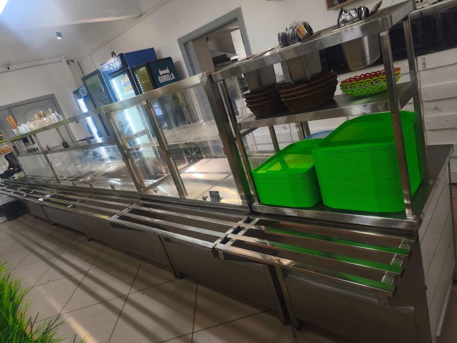 Линия раздачи для столовой/кафе