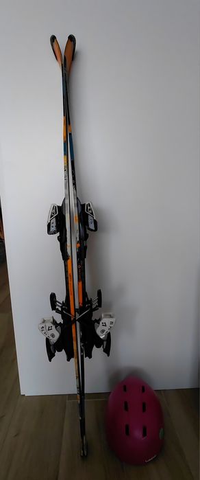 Schiuri copii 130 cm, stare buna / foarte buna, casca cadou