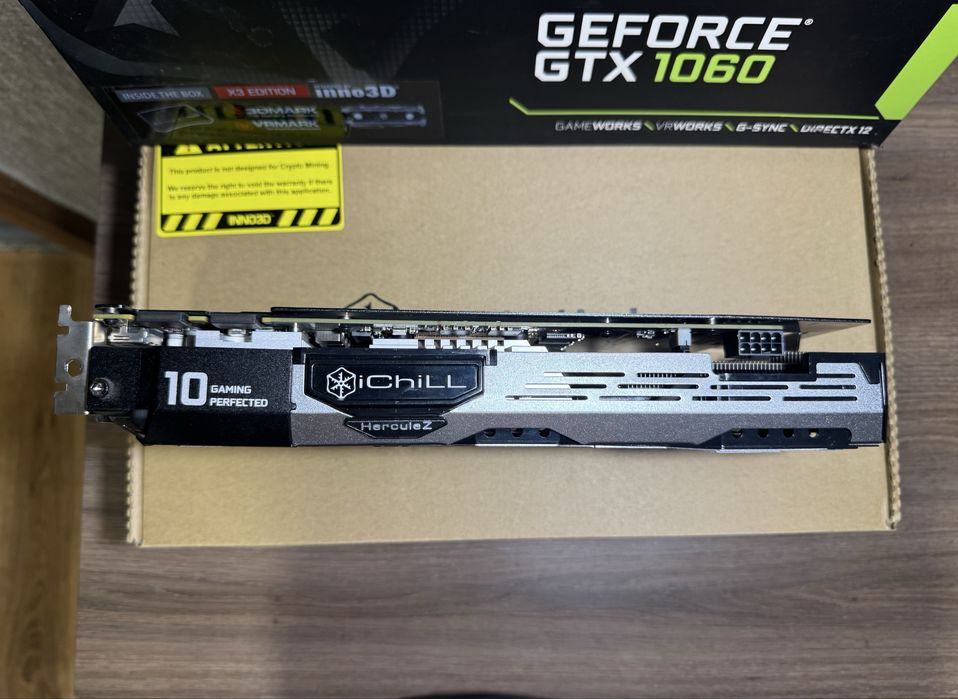 Видеокарта GTX 1060 6GB I ChiLL