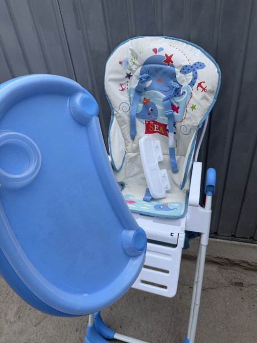 Детский высокий стульчик для детей