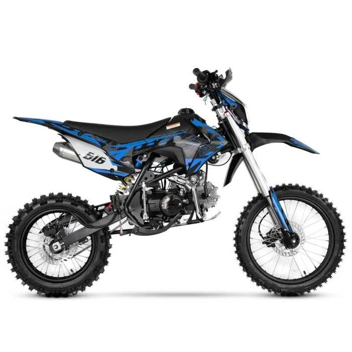 Motocicleta Cross/Enduro copii, XTR 616, 125cc, roti 14/17, cu far