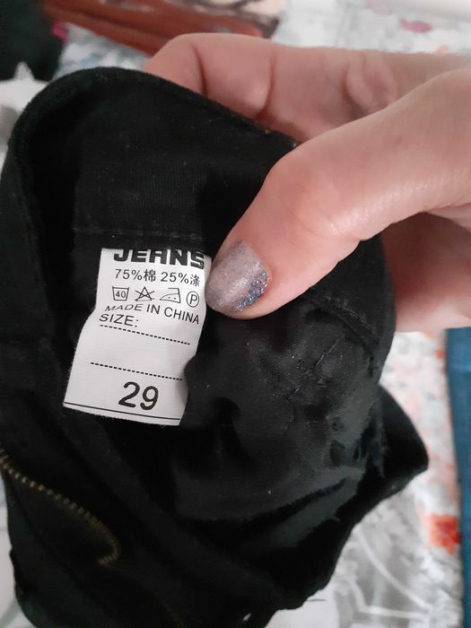 Pantalon scurt fete din denim