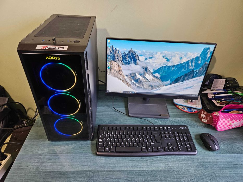 Vand Calculator Desktop PC de gaming entry-level procesor i3-10100F 16GB DDR4 500 Gb SSD Radeon RX 6600 8GB GDDR6