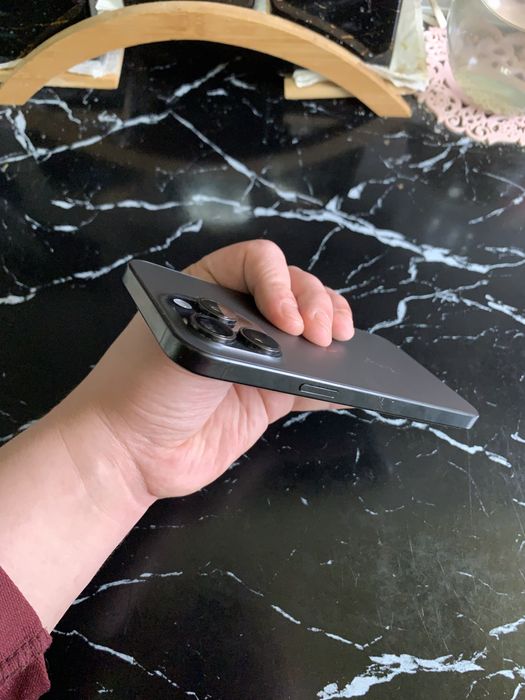 Новый iPhone 15 Pro Max Black | 256Gb | 100 accum