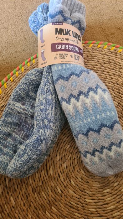 Sosete imblanite marime S/M talpa antiderapanta