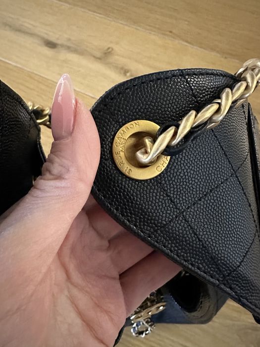 Черна чанта chanel