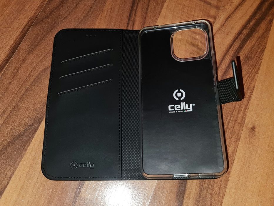 Husa originala Celly Wallet Case Xiaomi Mi 11 Lite 4G/5G 11 Lite 5G NE